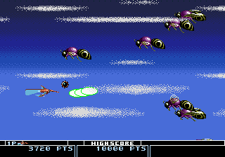 Bio-Hazard Battle screenshot 3 for Sega Genesis